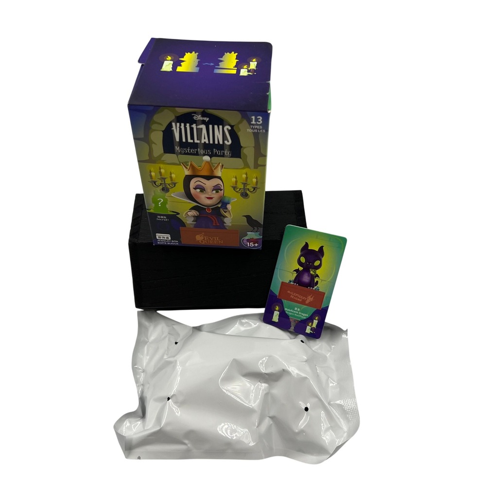 Disney Villains Mysterious Party Maleficent Dragon Jewelry Box Figure Confirmed